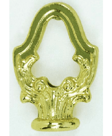Satco 90/253 Satco 90-253 2 inch Die Cast Brass Finish Fixture Loop