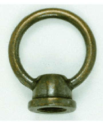 Satco 90/254 Satco 90-254 1-1/2" Antique Brass Finish Female Loop
