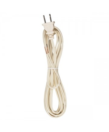 Satco 90/2628 Satco Lamp Cord Set Ivory 10 Feet