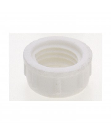 Satco 90/323 1/4 FEMALE WHITE BUSHING Wire Light Bulb