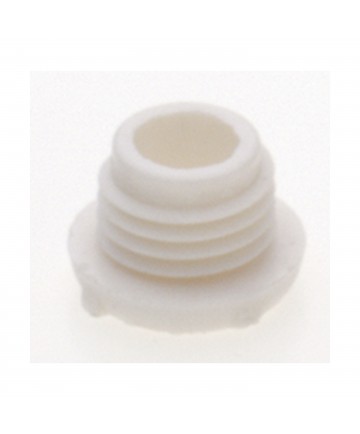 Satco 90/325 1/4 MALE WHITE BUSHING Wire Light Bulb