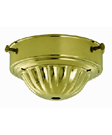 Satco 90/439 Satco 90-439 4 inch Brass Finish Fitter