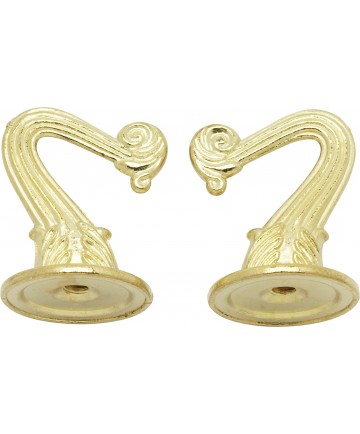 Satco 90/450 2 BRASS FIN HOOKS & HDWR Hardware & Lamp Parts Light Bulb