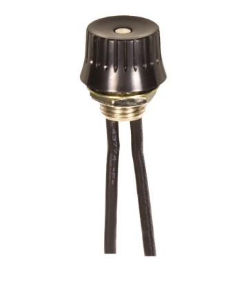 Satco 90/502 BLACK ON-OFF PHENOLIC ROTARY Switches & Accessories Light