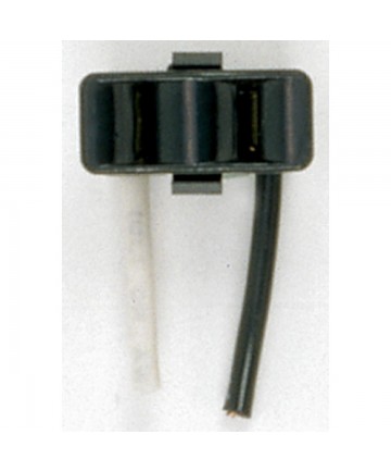Satco|Nuvo | 90/545 | CONVENIENCE OUTLET Black 2 Wire Snap-In