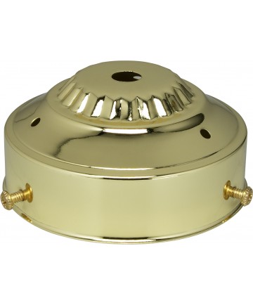 Satco 90/578 3 1/4" FIT BRASS GLASS HOLDER Canopies & Glass Holders