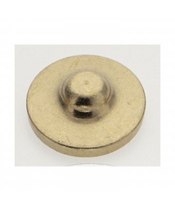 Satco 90/625 BRASS FIN 1/8 FLAT KNOB Hardware & Lamp Parts Light Bulb