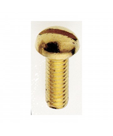 Satco 90/722 1/2" BRASS PLATE 8/32 R.H. SCR Hardware & Lamp Parts