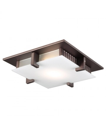 PLC Lighting 904 ORB 1 Light Ceiling Light Polipo Collection