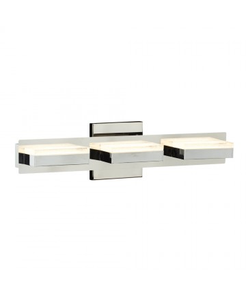 PLC Lighting 91145PC 1 Three step vanity Sigma collection