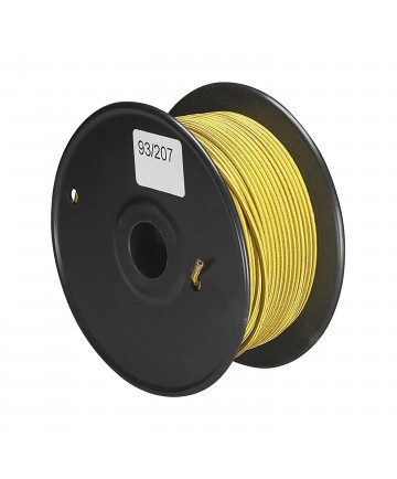 Satco 93/207 18/1 GOLD RAYON BRAID 250 FT. Wire Light Bulb