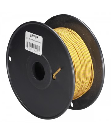 Satco 93/208 Satco 93-208 18/1 Rayon Braded 90C Gold w/Red Marker Wire 250FT Spool Wire