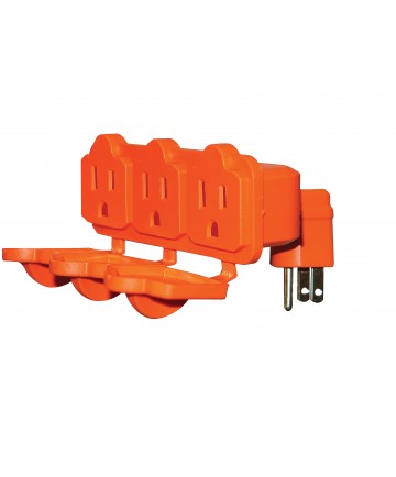Satco 93/5042 HD ORANGE OUTDOOR GROUNDED 1875 Watts Wire Light Bulb
