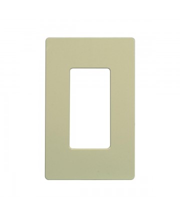 Satco 96/122 CLARO SINGLE GANG WALLPLATE IV Switches & Accessories