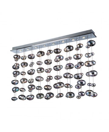 PLC Lighting 96957 PC 4 Light Ceiling Light Bubble Collection