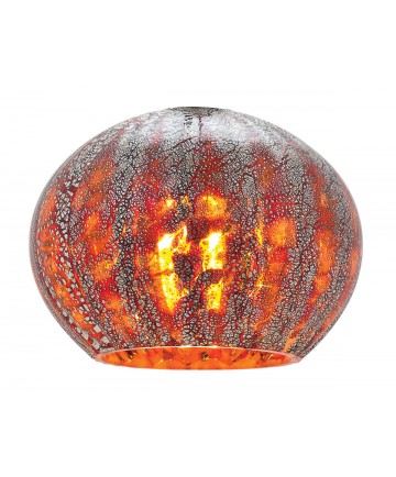 Access Lighting 980OPR-RRO Safari Italian Hand Blown Art Glass