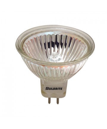 Bulbrite 641320 | 20 Watt Dimmable Halogen MR16 Bulb, Bi-Pin GU5.3