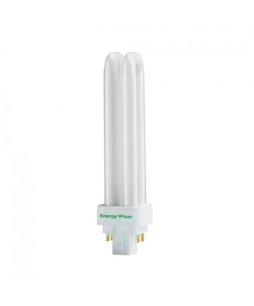 Bulbrite 524238 | 18 Watt Dimmable Compact Fluorescent T4 Quad Tube