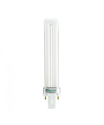 Bulbrite 524019 | 9 Watt Compact Fluorescent T4 Twin Tube, 2-Pin G23