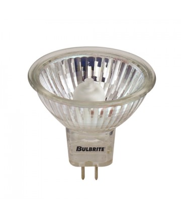 Bulbrite 646150 | 50 Watt Dimmable Halogen Lensed MR16 Bulb, Bi-Pin