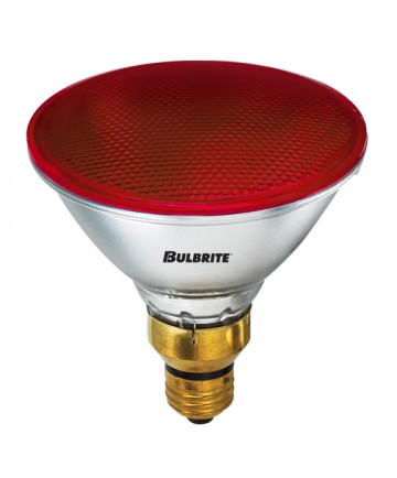 Bulbrite 683907 | 90 Watt Dimmable Colored Light Halogen PAR38, Medium