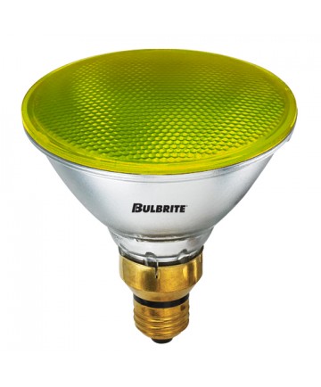 Bulbrite 683908 | 90 Watt Dimmable Colored Light Halogen PAR38, Medium