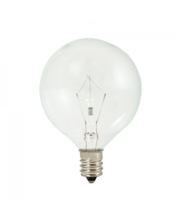 Bulbrite 461225 | 25 Watt Krystal Touch Dimmable Krypton G16 Globe