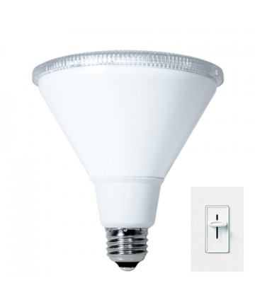 Bulbrite 773460 | 16 Watt Dimmable LED PAR38 Reflector Bulb, 90W