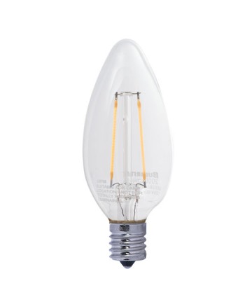 Bulbrite 776557 | 4-Watt LED Filament B11 Chandelier Bulb, 40W