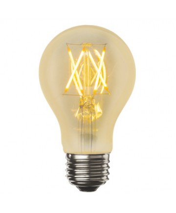 Bulbrite 776602 | 4 Watt LED Nostalgic Filament A19 Bulb, Medium (E26)