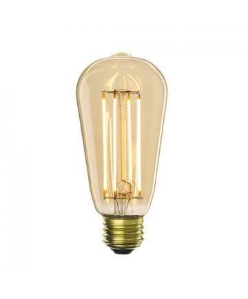 Bulbrite 776601 | 5 Watt LED Nostalgic Filament ST18 Bulb, Medium