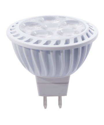 Bulbrite 771092 | Dimmable LED MR16 Flood Bulb, 7.7W, Clear/Warm White