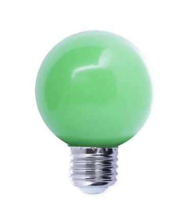 Bulbrite 770152 | 1 Watt Ambient LED Color Light G14 Bulb, Green