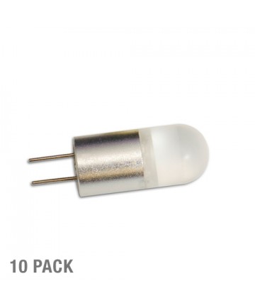 Bulbrite 860156 | LED JC Bi-Pin, G4 Base, Cool White, 10-Pack