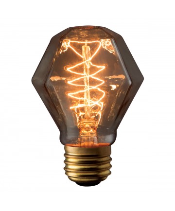 Bulbrite 132518 | 40 Watt Incandescent Gem Antique Spiral Bulb, Medium