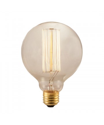 Bulbrite 342040 | 40 Watt Nostalgic Edison G30 Globe, Thread Filament