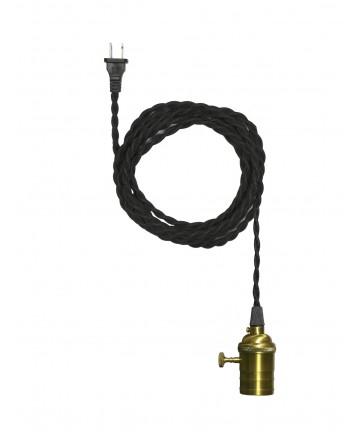 Bulbrite 810013 | Plug-In Swag Pendant, Medium (E26) Base
