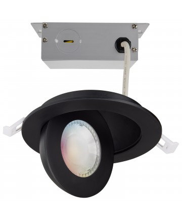 Satco S11294 9W Integrated Recessed Fixture Warm to Cool White/Color