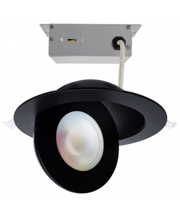 Satco S11296 15W Integrated Recessed Fixture Warm to Cool White/Color