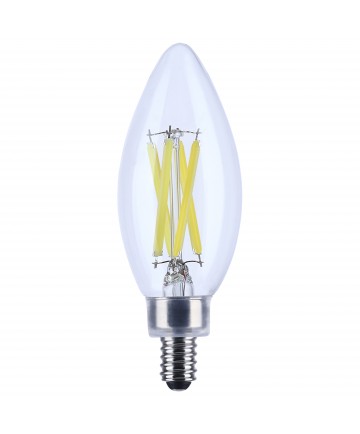 Satco S11344 8W E12 LED Light Bulb Cool White Cool White 120V 0.067A
