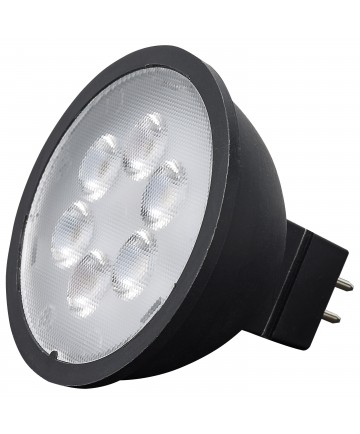 Satco S11396 4.5MR16/LED/40'/830/12V/BLACK 4.5 Watts 12 Volts 0.375A