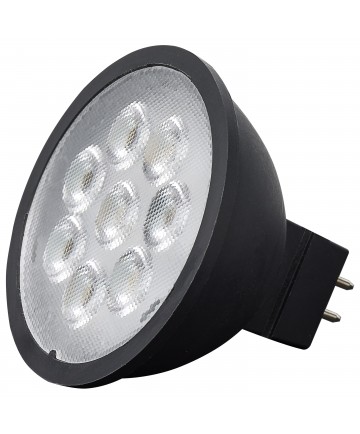 Satco S11399 6.5MR16/LED/40'/850/12V/BLACK 6.5 Watts 12 Volts 0.542A