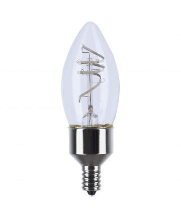 Satco S11525 4W E12 LED Light Bulb Warm / Soft White Warm / Soft White