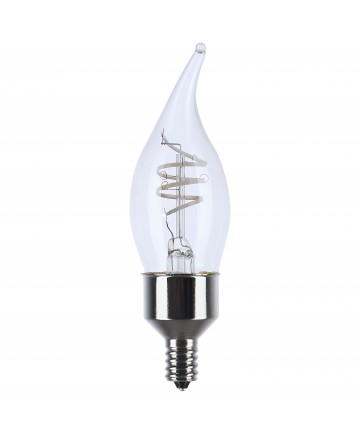 Satco S11526 4W E12 LED Light Bulb Warm / Soft White Warm / Soft White