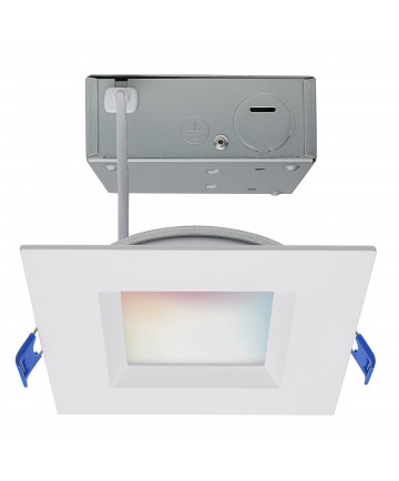 Satco S11565 9W Integrated Recessed Fixture Warm to Cool White/Color