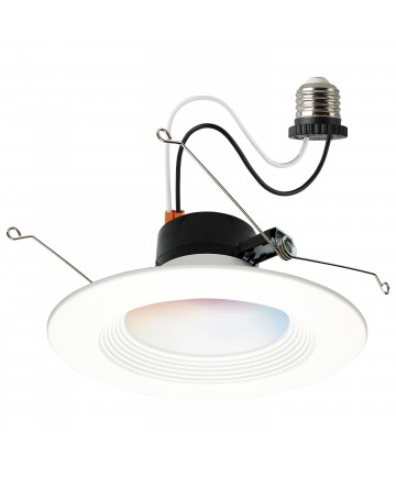 Satco S11570 13W E26 Adapter Recessed Fixture Warm to Cool White/Color