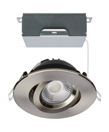 Satco S11620R1 12W Integrated Recessed Fixture Warm White to Natural