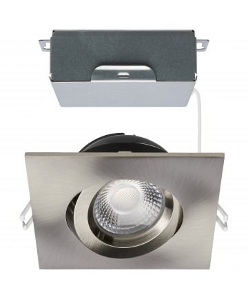 Satco S11623R1 12W Integrated Recessed Fixture Warm White to Natural