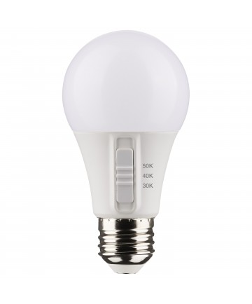 Satco S11771 9W E26 LED Light Bulb Warm White to Natural Light Warm