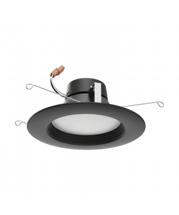 Satco S11835 9WLED/RDL/5-6/CCT-SEL/120V/BL 9 Watts 120 Volts Recessed